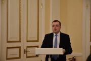 Выступление в Смольном с докладом в рамках конкурса на должность Советника Губернатора Санкт-Петербурга по молодежной политике