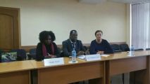 Interpreting for the Ambassador of Uganda to Russia