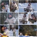 Выездная семейная фотосессия. День рождения. Сессия на 1 годик