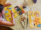 Рисование акварелью.
Возраст ученика 6 лет.