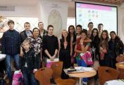 'United in variety' EF city wide event, Moscow, Biblioglobus.