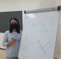 в аудитории