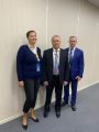 With the Presidents of Commerce and Industry of the Russian Federation and Sochi Chamber of Commerce and Industry