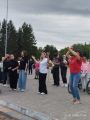 Концертное выступление, игра на публику. Всем понравилось :-*