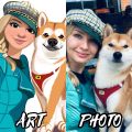 Цифровые портреты, аватарки, стикеры по фотографии