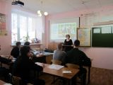 На уроке