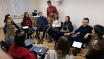 Занятия со студентами ВУЗа