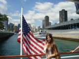 Проходила языковую практику в США