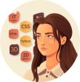Логотип школы программирования Анны Шкиря