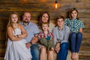 Семейная фотосессия в студии