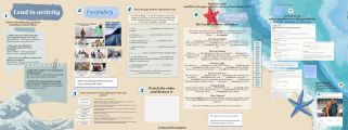 На снимке вы видите формат моих уроков, которые оформлены на интерактивной доске, к которой у ученика на уроке есть доступ. Тема урока 