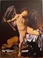 Копия картины Караваджо «Любовь побеждаете всё» 156х113 см,холст/масло, оригинал находится в Берлине
