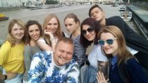 Образовательный студенческий тур в г. Лондон (июль 2018 г.), посвященный изучению английского языка в международной школе Twin. Река Темза.