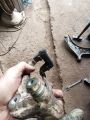 Проточка тормозных дисков немного переросла в ремонт тормозной системы,но такое бывает))
Закисли направляющие суппортов.
Один даже обломился и пришлось прибегать к тяжёлой артиллерии))
Но все Гут ,проблема решена ,тормоза в норме.