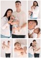 Семейная съёмка в фотостудии 