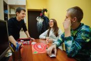 Занятия проходят в теплой, веселой обстановке